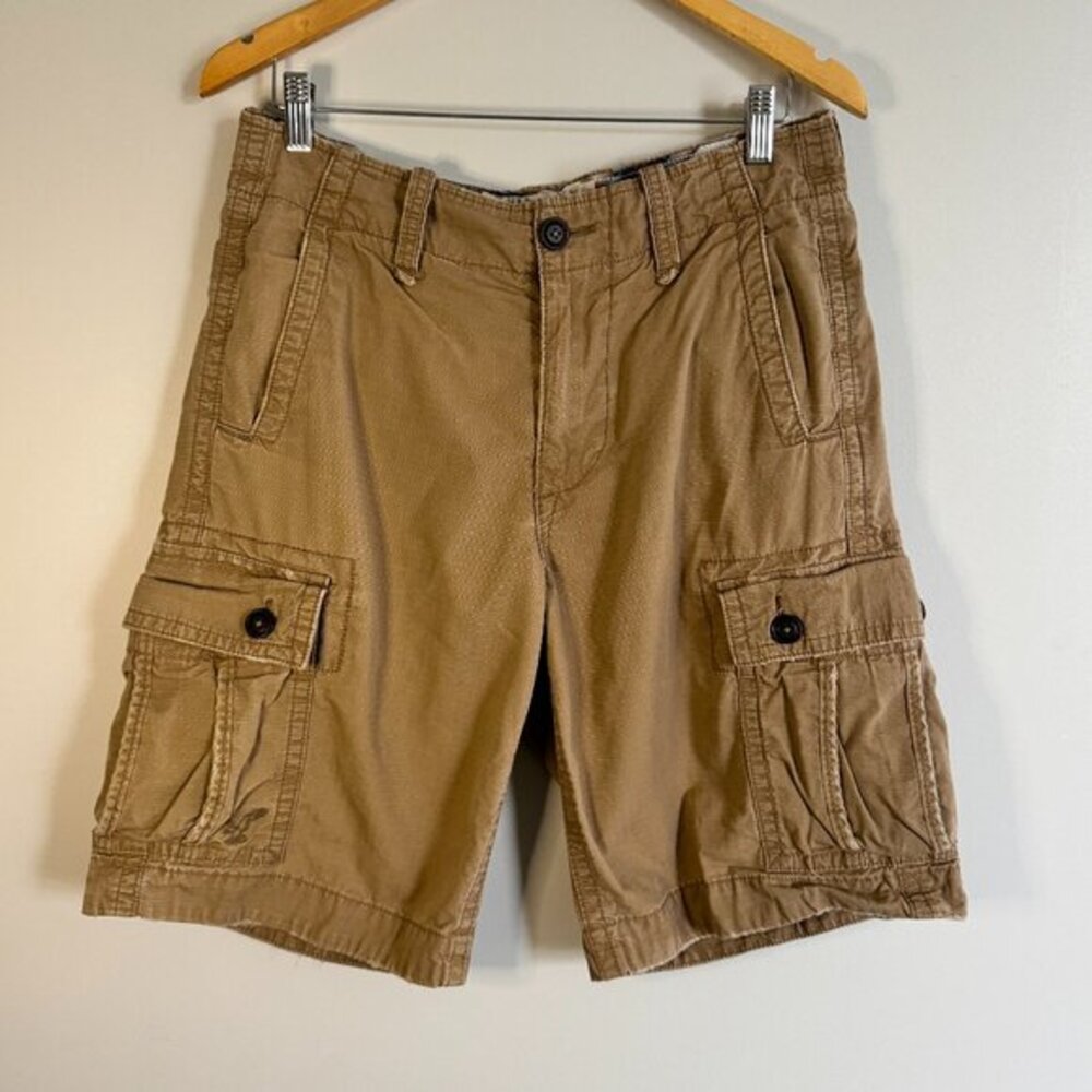 American Eagle Outfitters Y2K Khaki Cargo Shorts Size 30